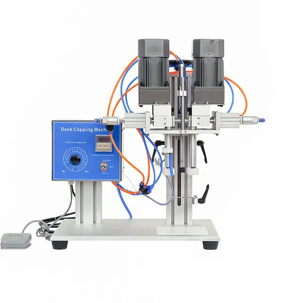 XLSGJ6120 Desk top pneumatic semi-auto capping machines for triggers